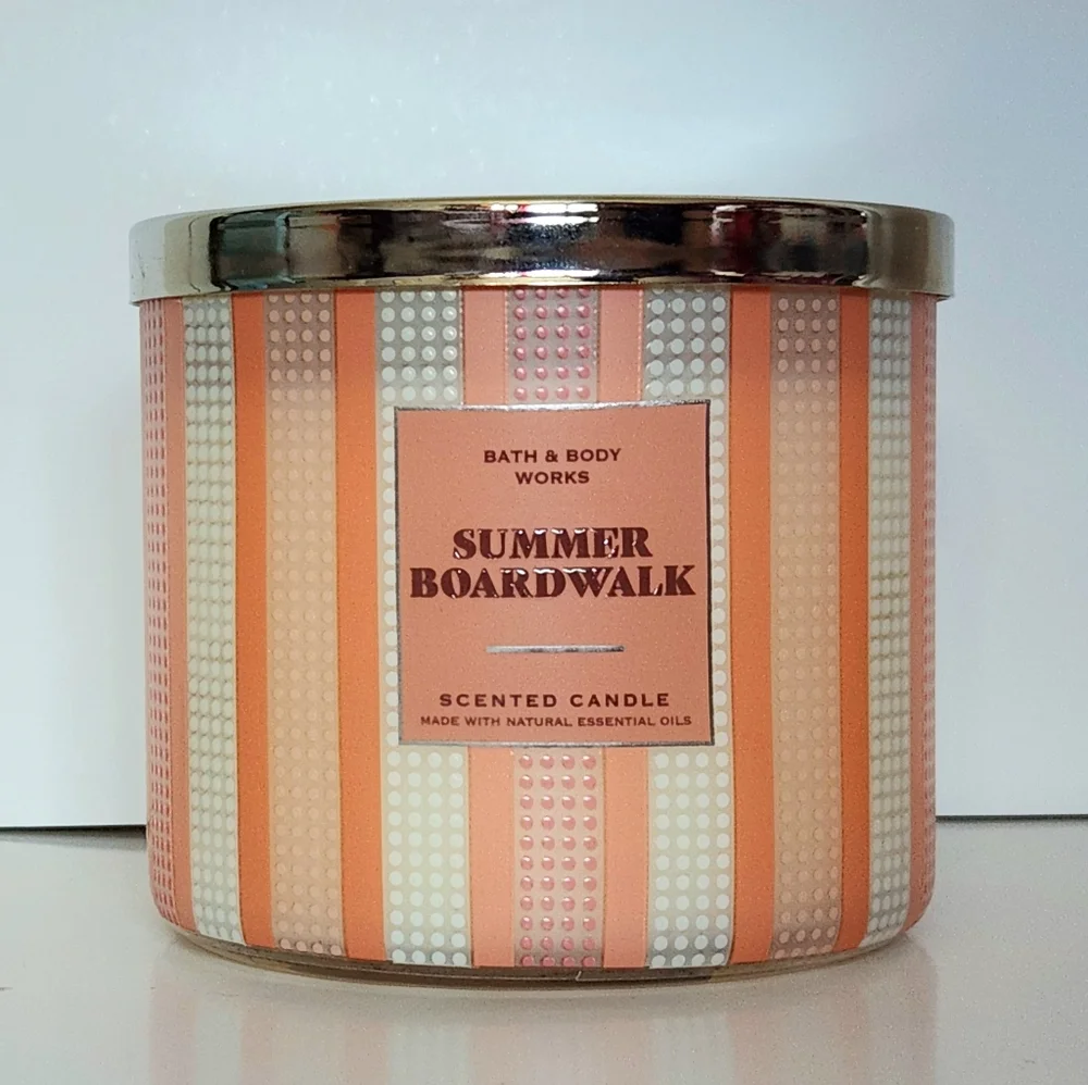 Summer Boardwalk 3-Wick Candle